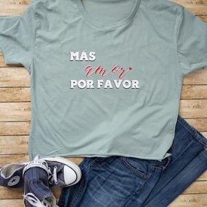 "MAS AMOR POR FAVOR"